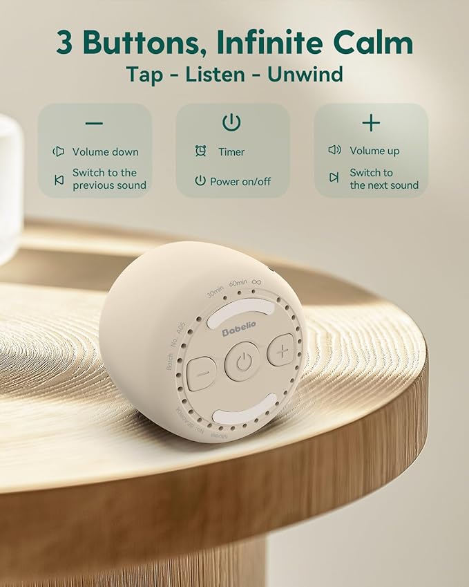 Babelio White Noise Sound Machine - Image 5