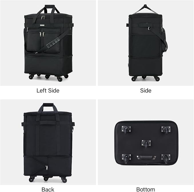 MILADA Expandable Luggage Bags for Travel Foldable Suitcase - Image 9
