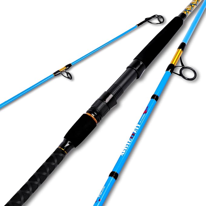 Fiblink Surf 2-Piece/3-Piece/4-Piece Fishing Rod Spinning/Casting Carbon Fiber by Fiblink