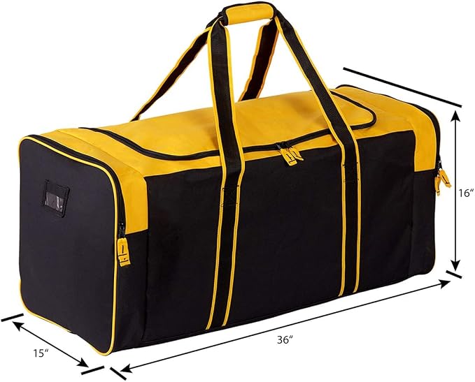 Jetstream Heavy Duty Multi Pocket Durable Sports Gym Equipment Travel Duffel Bag - Image 4