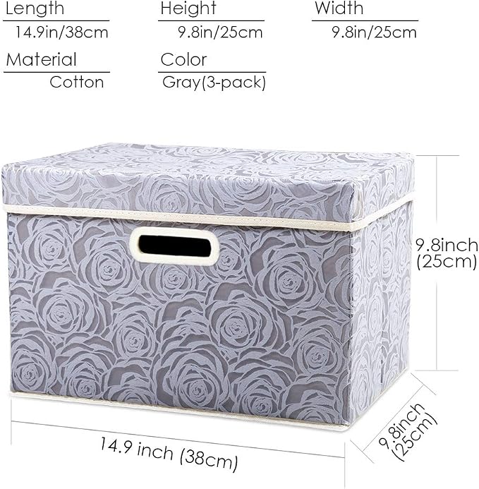 PRANDOM Collapsible Storage Boxes - Image 5