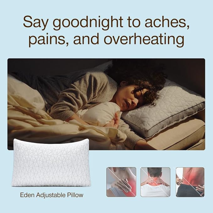 Coop Home Goods Eden Cool Adjustable Pillow, King Size - Image 4