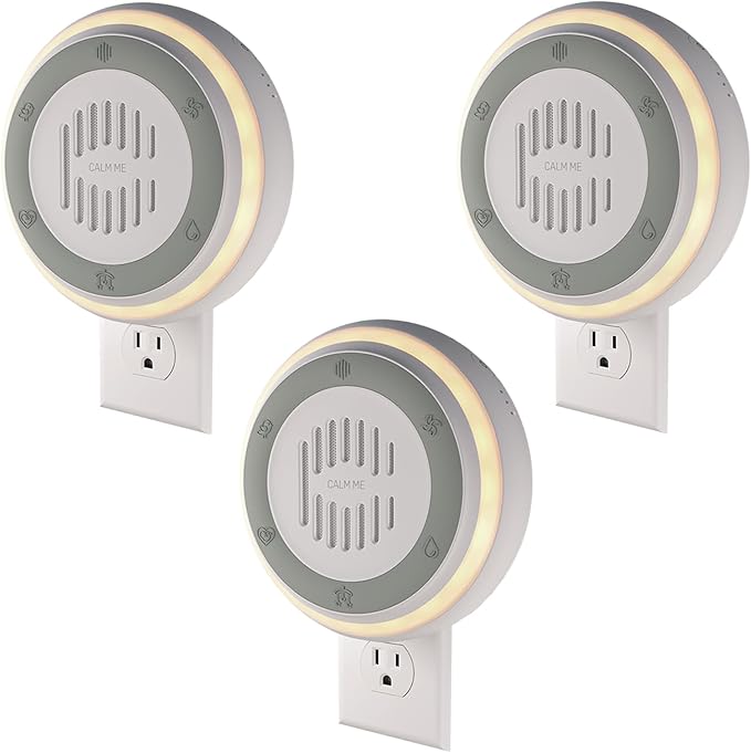 Calm Me White Noise Machine for Office Privacy & Noise Canceling, Plug in Wall by calmme