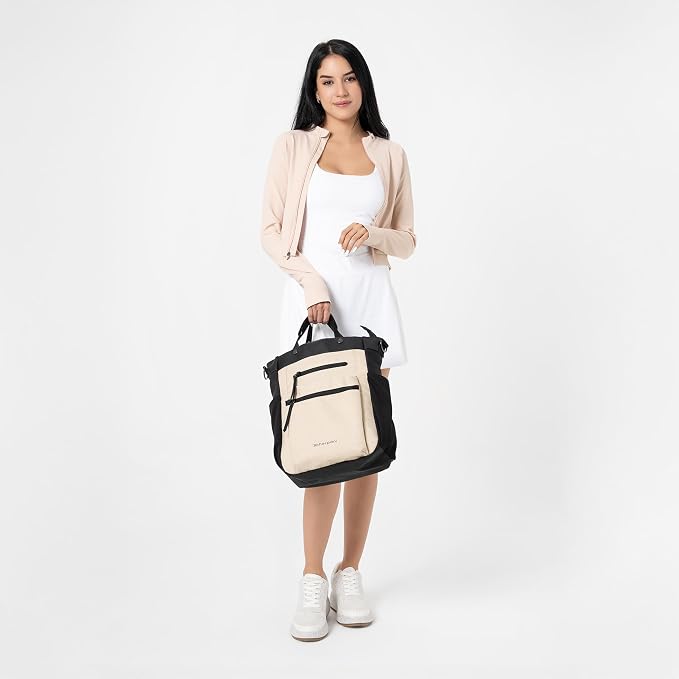 Sherpani Soleil, Anti Theft Convertible Backpack, 3 in 1 Tote Bag, Crossbody Bag - Image 4
