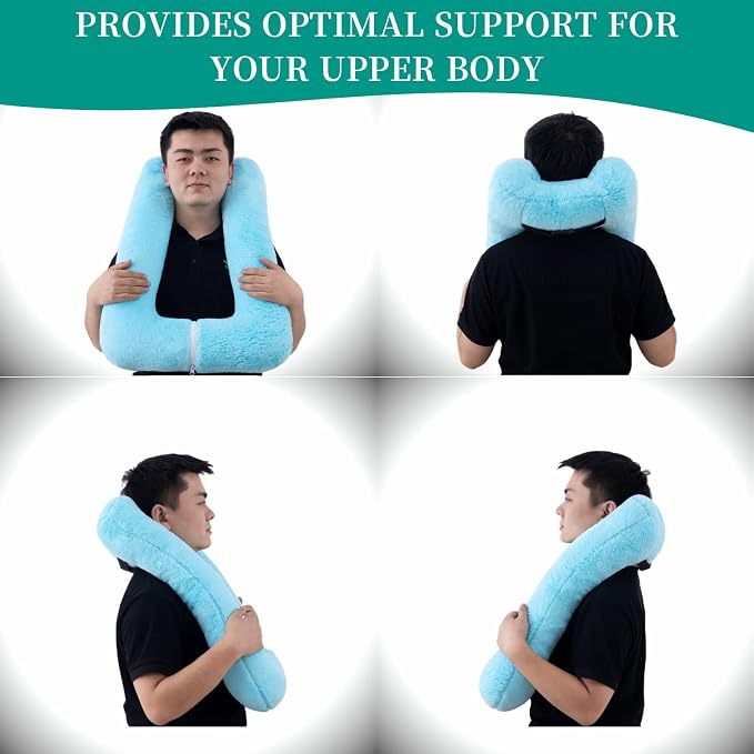 Travel Pillow Upgraded Version of Aircraft Travel Neck Pillow - Image 2