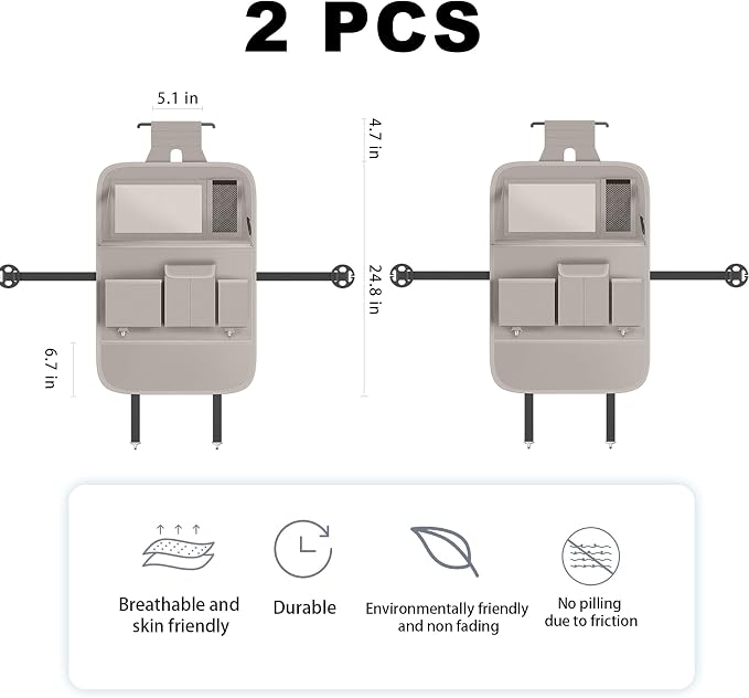Car Seat Organizers, Storage Pouches, and Tray Holders - Image 2