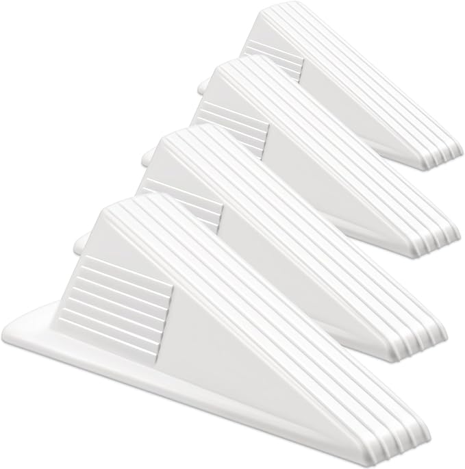 Frienda 4 Pcs Jumbo Door Stoppers Heavy Duty Door Stopper Tall up to 2inch Tall by Frienda
