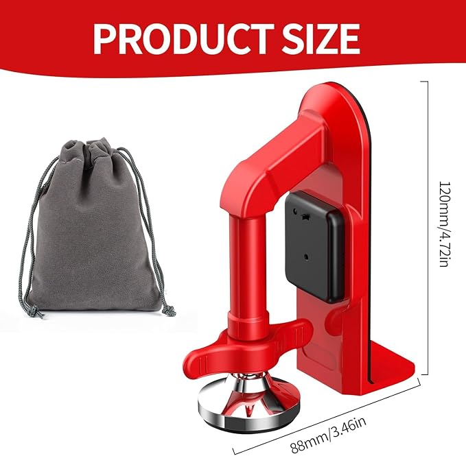 Portable Alarm Door Stopper, Portable Lock - Image 2