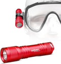 ORCATORCH D560 Mini Scuba Dive Light Headlamp 650 Lumen Mask Diving Flashlight by ORCATORCH