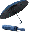 Large Double-Ribs Umbrella Automatic Folding Umbrella by Lantusire