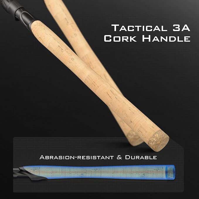 KastKing Valiant Eagle Passage Travel Fishing Rods, 4 & 6 Pc Pack Rods - Image 5