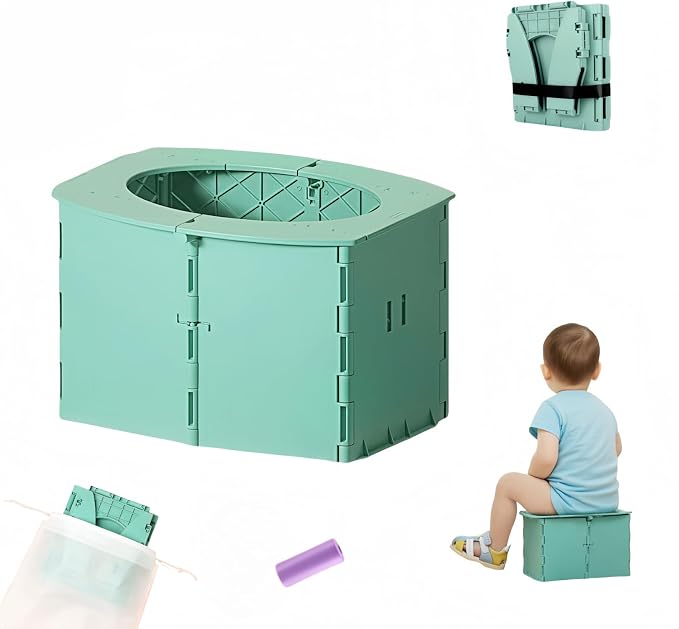 Travel Potty, Portable Potty Seat Foldable Travel Training Toilet Seat by Unknown
