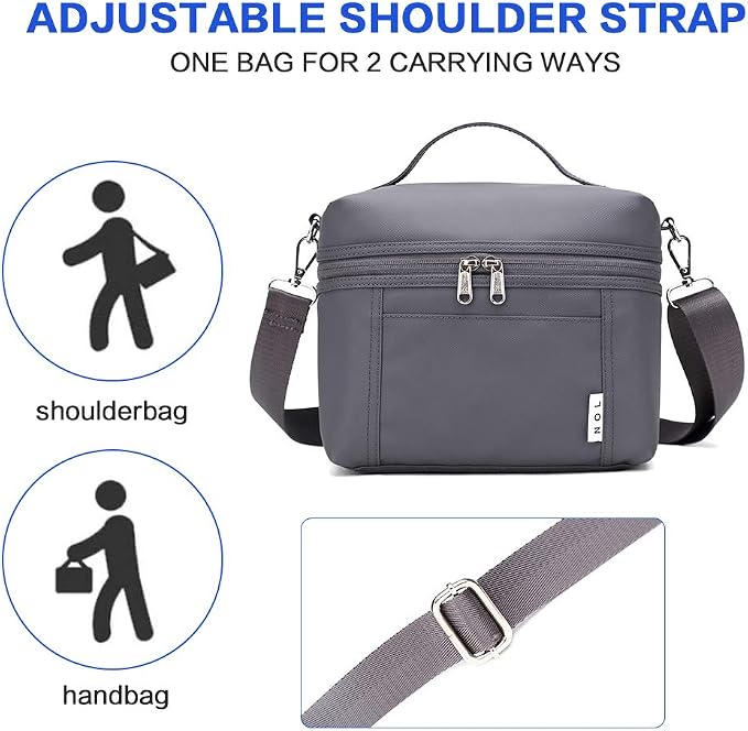 NOL Natural Organic Lifestyle Insulated Lunch Bags - Image 8