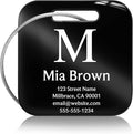 Customized Stainless Steel Luggage Tags: Personalize Your Suitcases, and Bags by Kcule