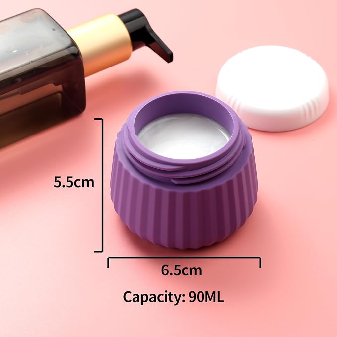 Travel Bottles for Toiletries 8 Pack, Tsa Approved Travel Size Toiletries 3 oz - Image 4
