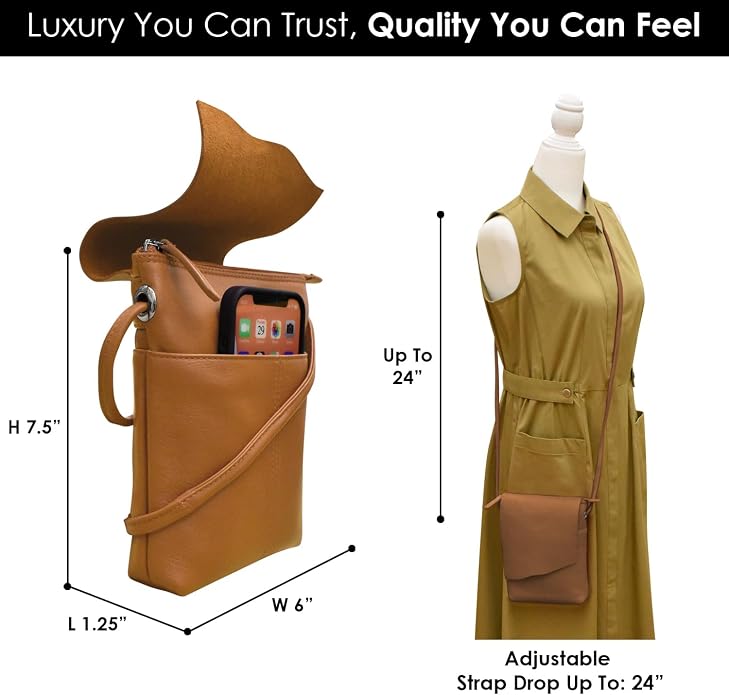 ili New York Leather Mini Sac Crossbody - Image 2