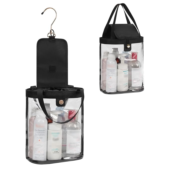 Travel Toiletry Bag, Hanging Clear Toiletry Bag - Image 8