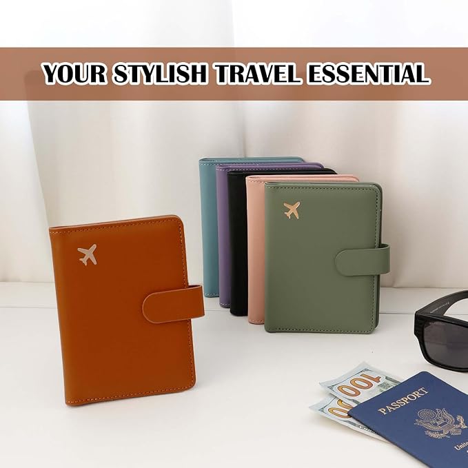 Melsbrinna Premium Leather Passport Holder Covers Case, Waterproof Rfid - Image 7