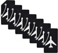 7 Pack Silicone Luggage Tag Baggage Handbag Travel Bag Tags by MODENGKONGJIAN