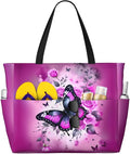 Beach Bag for Women Beach Tote Bag Waterproof Sandproof Large Bags by NLZI