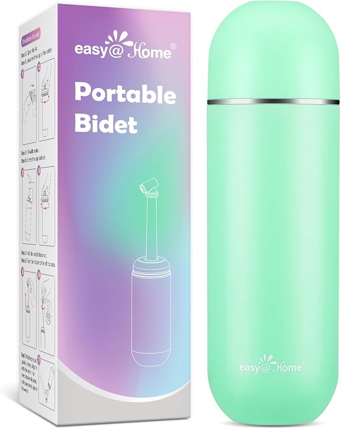 Easy@Home Portable Bidet for Travel: Peri Bottle for Postpartum Care by EasyHome