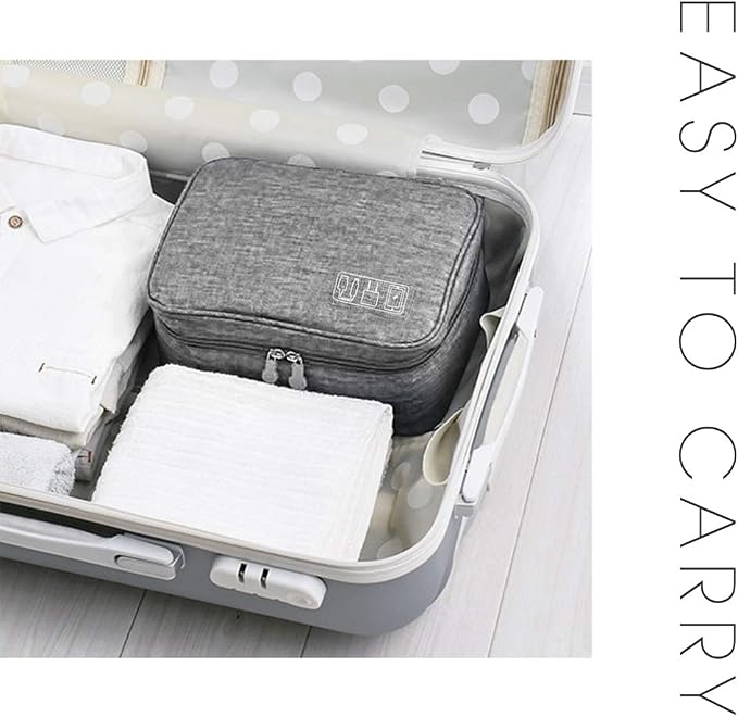 Electronics Organizer, OrgaWise Electronic Accessories Bag Travel Cable - Image 4