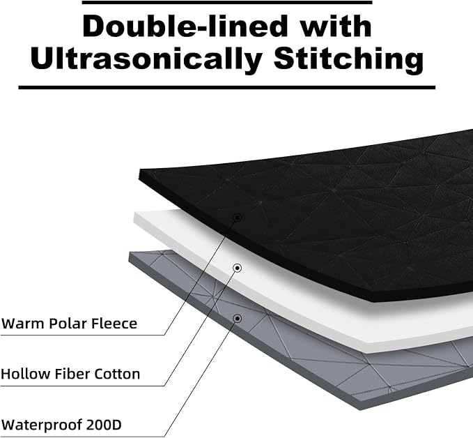 Outdoor Waterproof Blanket, Foldable Fleece Stadium Blanket - Image 7