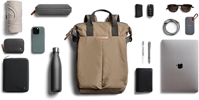 Bellroy Tokyo Totepack, water-resistant woven convertible backpack and tote bag - Image 6