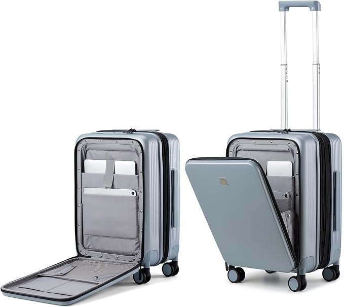 Hanke Grace Expandable Carry On Luggage by Hanke