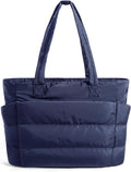 BAGSMART Tote Bag for Women, Lightweight Puffy Tote Bag by BAGSMART