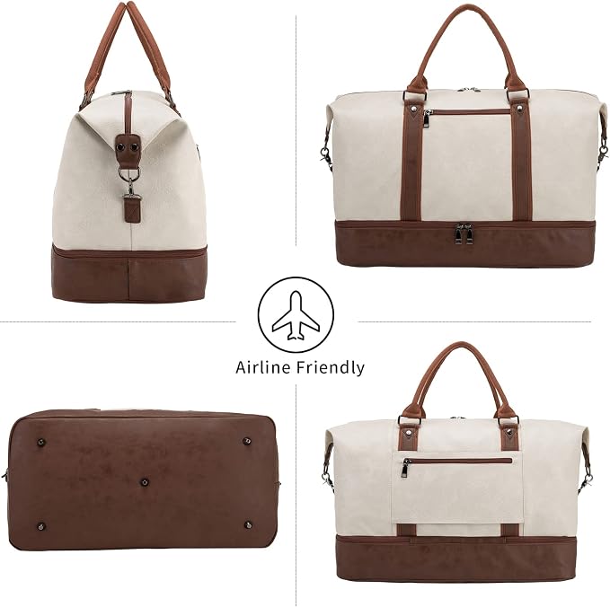 Weekender Overnight Bag Carry On Bag Travel Bag - Image 5