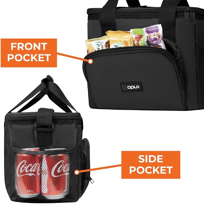 OPUX Soft Cooler Bag, Insulated Collapsible Lunch Cooler Bag - Image 5