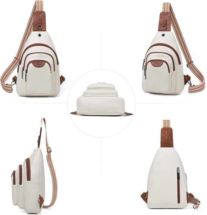 10L Crossbody Sling Bag for Women Men Anti Theft Cross Body Fanny Pack Belt Bag - Image 8
