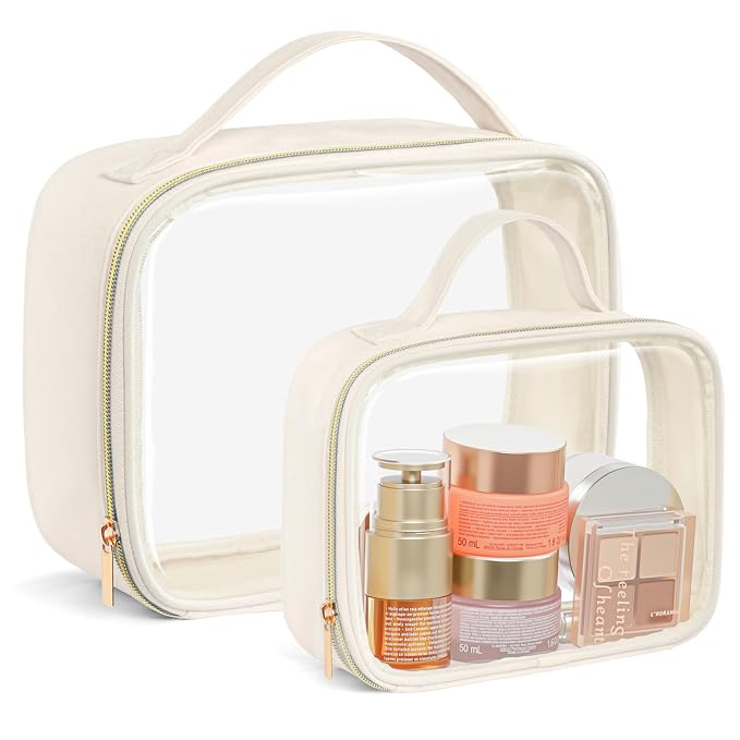 PACKISM Clear Makeup Bag by Packism