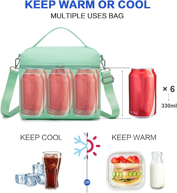 NOL Natural Organic Lifestyle Insulated Lunch Bags - Image 5
