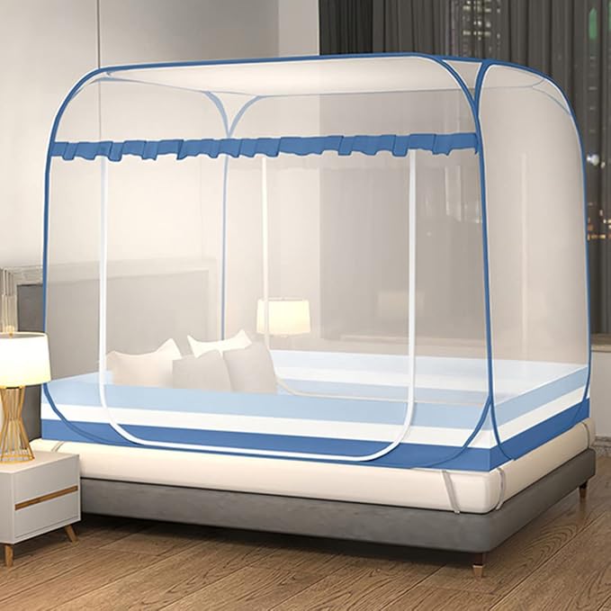 Jsanh Folding Mosquito Net Tent Canopy Curtains - Image 9