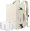 Hanples Large Travel Backpack for Women, 35L Carry on Luggage Backpack by Hanples