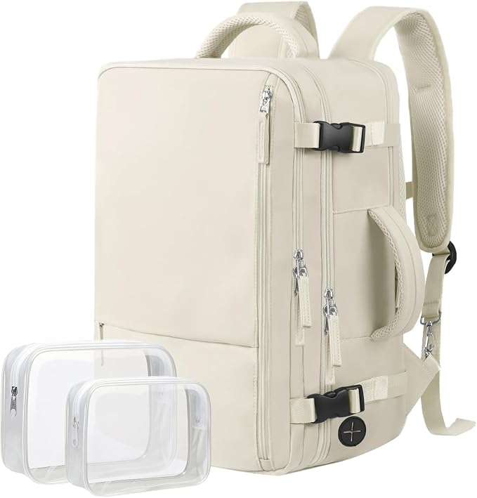 Hanples Large Travel Backpack for Women, 35L Carry on Luggage Backpack by Hanples
