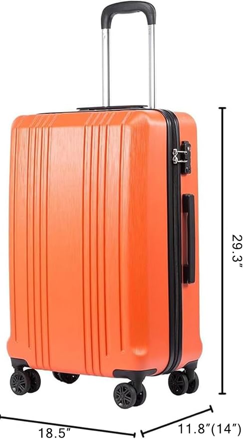 Coolife Luggage Suitcase PC+ABS - Image 8