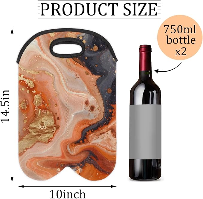 Wine Carrier Tote Personalized Bag - Image 2