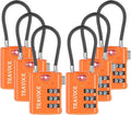 TSA Approved Luggage Locks, Travel Locks Which Also Work Great as Gym Locks by TRAVOCE