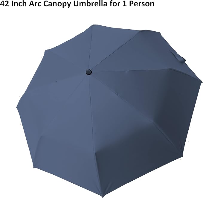 BAODINI Small UV Protection Travel Umbrella Compact - Image 3