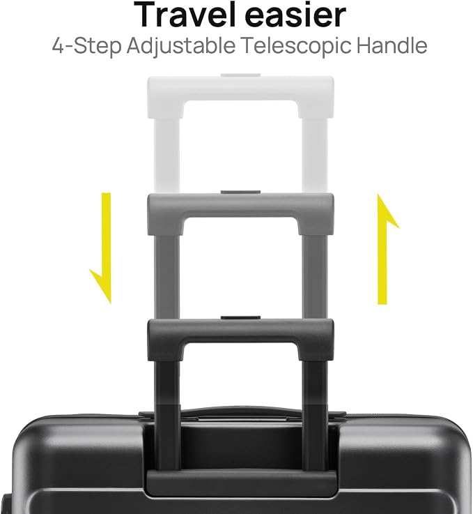 Carry On Suitcase, 20 Inch Carry-On Luggage - Image 3