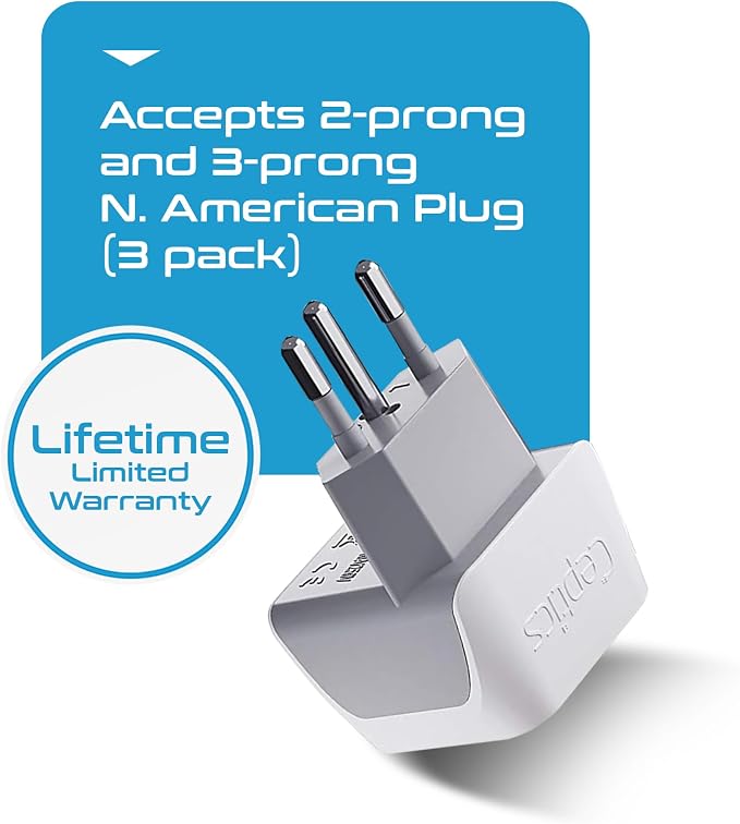 Ceptics Brazil Travel Adapter Plug - Image 6