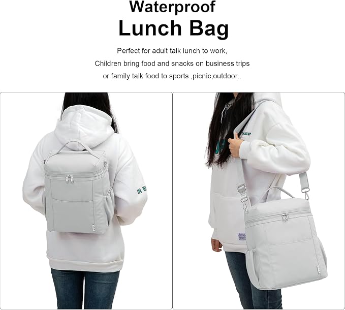 NOL Natural Organic Lifestyle Insulated Lunch Bags - Image 6