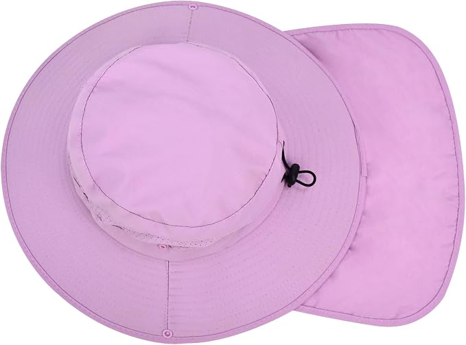 Sun Hats for Men Women, UPF50+ Protection Safari Hat, Wide Brim Fishing Hat - Image 3