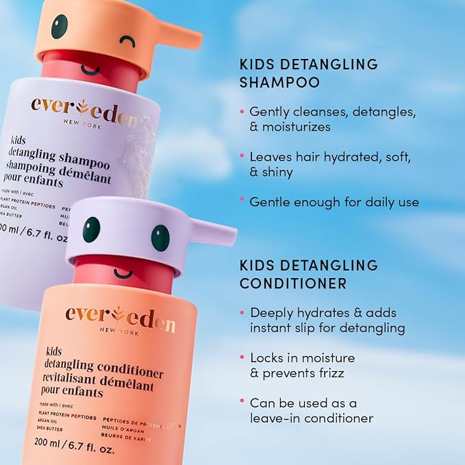 Evereden Kids Shampoo | Tear-Free Detangling Shampoo - Image 8
