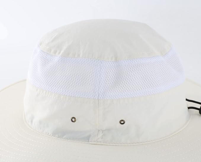 Home Prefer UPF 50+ Men's Sun Hat Wide Brim Bucket Hat UV Protection Hat - Image 5