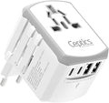 Ceptics Universal Travel Adapter 17.5W, 5 in 1 Universal Laptop Charger by Ceptics