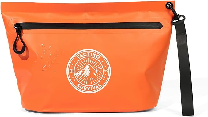 Tactiko Heavy-Duty Splash Water Resistant Zipper Pouches - 3L Hold-All by TactikoSurvival